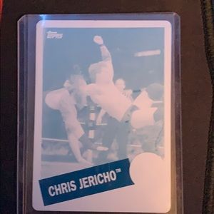 1/1 Chris Jericho Extremely Rare Plate card